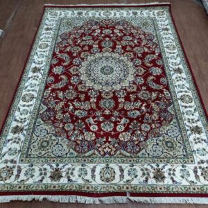 HAND KNOTTED WOOLEN CARPET NEW ZEALAND WOOL DESIGN ‘NAIN’