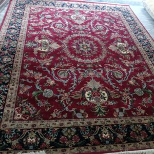 Hand Knotted Woolen Carpet – New Zealand Wool – Design 'Zigler'