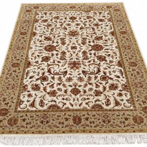 HAND-KNOTTED WOOLEN CARPET NEW ZEALAND WOOL DESIGN ‘ KASHAN’
