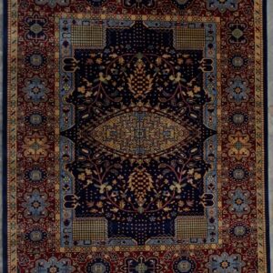 HAND-KNOTTED WOOLEN CARPET NEW ZEALAND WOOL DESIGN ‘ HERATI’