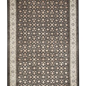 HAND-KNOTTED WOOLEN CARPET NEW Zealand WOOL/SILK DESIGN’ HERATI’