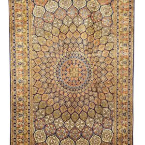 HAND-KNOTTED WOOLEN CARPET NEW ZEALAND WOOL DESIGN’NAIN’
