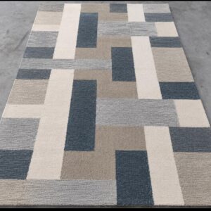 HAND TUFFTED WOOLEN CARPET FINE BLENDED IMPORTED WOOL