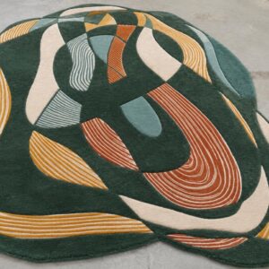 HAND-TUFTED WOOLEN CARPET FINE BLENDED IMPORTED WOOL