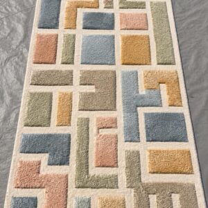 HAND- TUFTED WOOLEN CARPET NEW ZEALAND WOOL