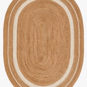 JUTE BRAIDED OVEL RUG
