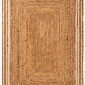 JUTE BRAIDED RACTANGULAR RUG
