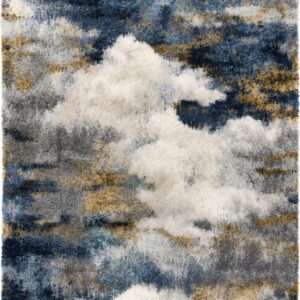 VISCOSE SHAGGY RUG  POLYESTER ( VISCOSE ) YARN