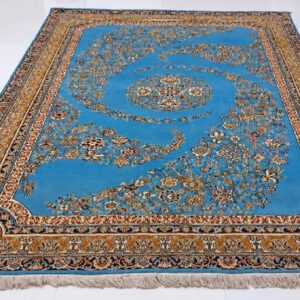 Fine Hand-Knotted Woolen Carpet – New Zealand Wool – Size 6ft x 9ft (183cm x 274cm)