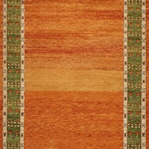 FINE HAND- KNOTTED WOOLEN CARPET NEW ZEALAND WOOL